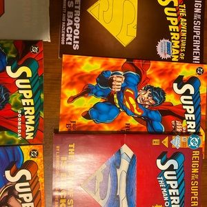 Vintage Superman and Star Wars magazines